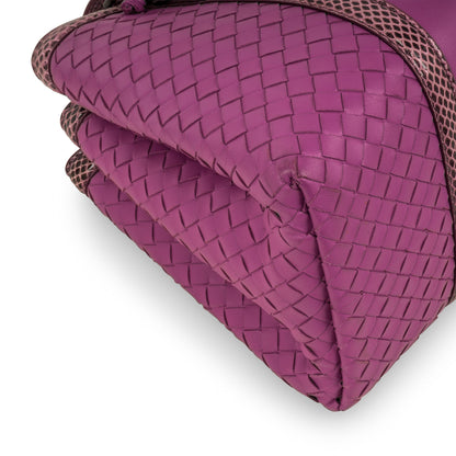 Bottega Veneta Small Roma Bag - Python