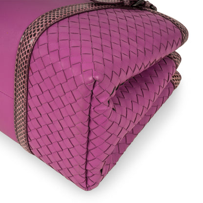 Bottega Veneta Small Roma Bag - Python