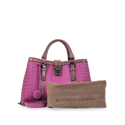 Bottega Veneta Small Roma Bag - Python