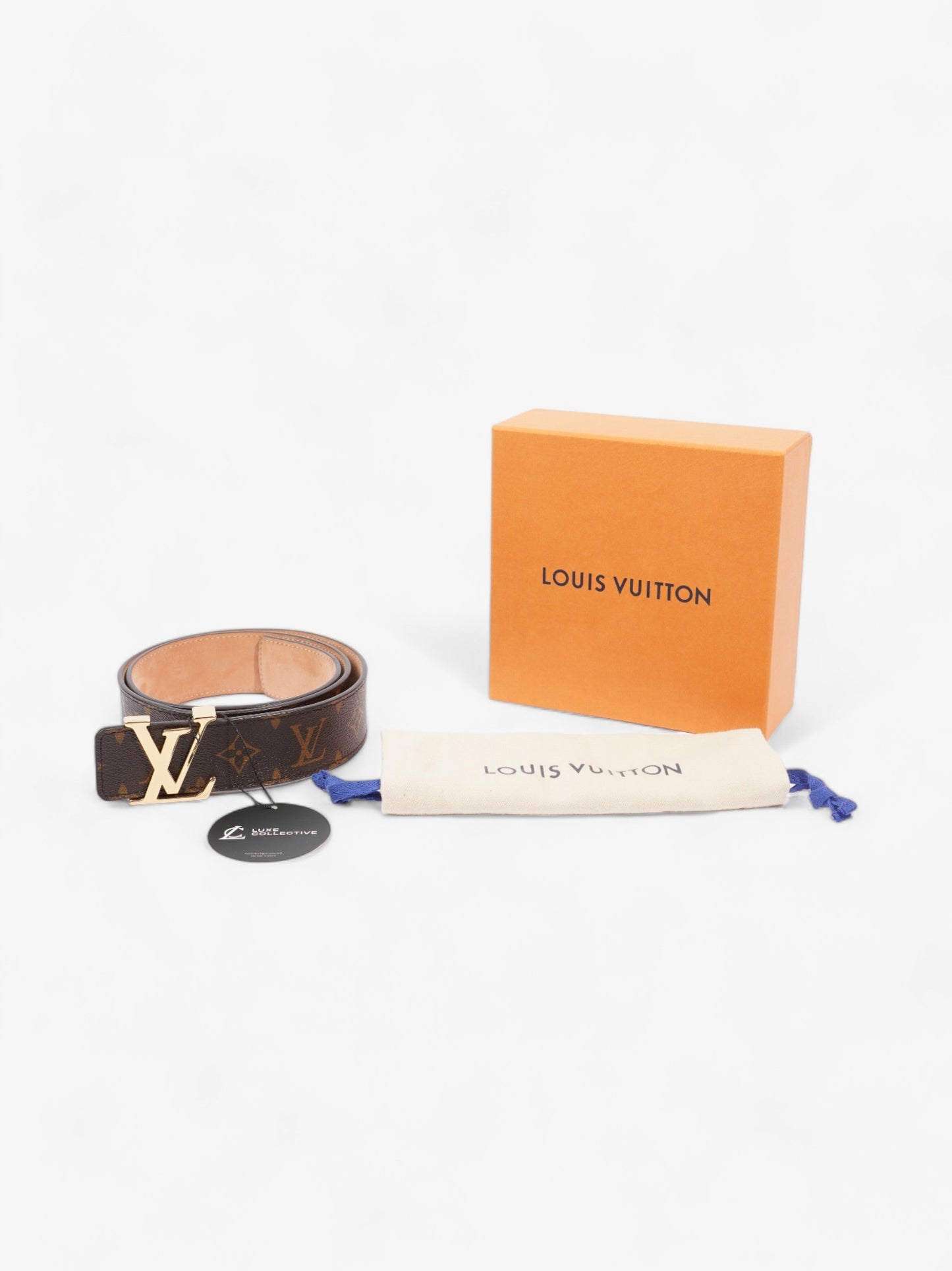 Louis Vuitton LV Initials Belt Monogram Coated Canvas 90cm 36"