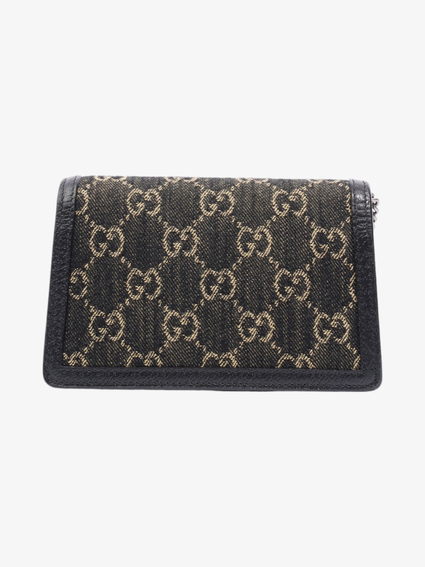 Gucci Dionysus Black / GG Supreme Denim Super Mini