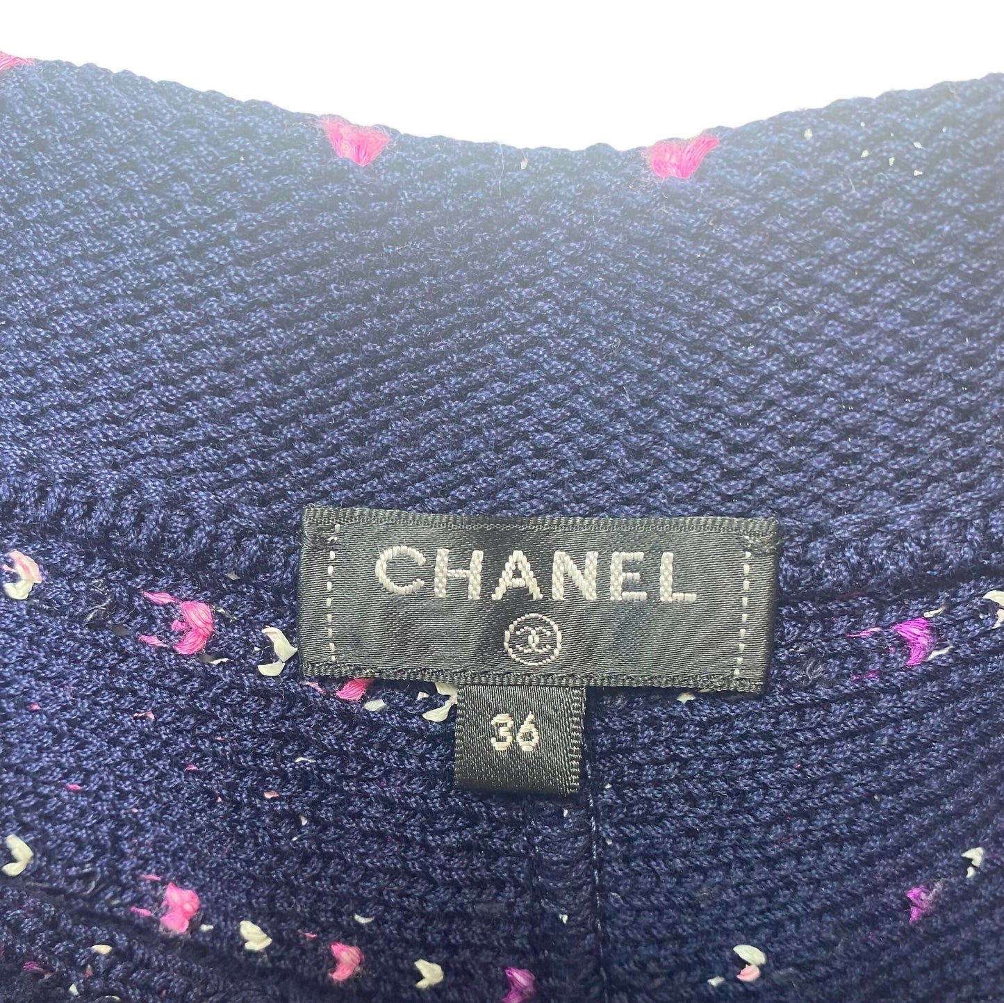 Chanel 21P Multicolor Tweed Fringe Shorts FR 38