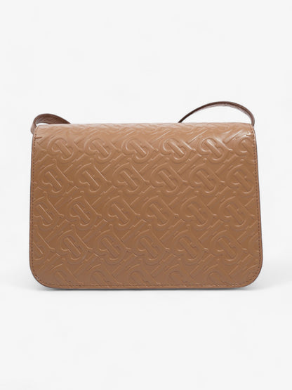 Burberry TB Bag Light Camel Calfskin Leather Small