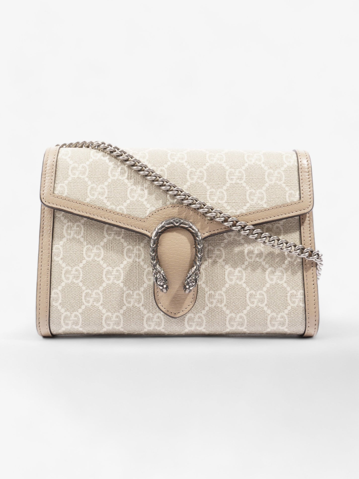 Gucci Dionysus Chain Wallet GG Supreme Coated Canvas