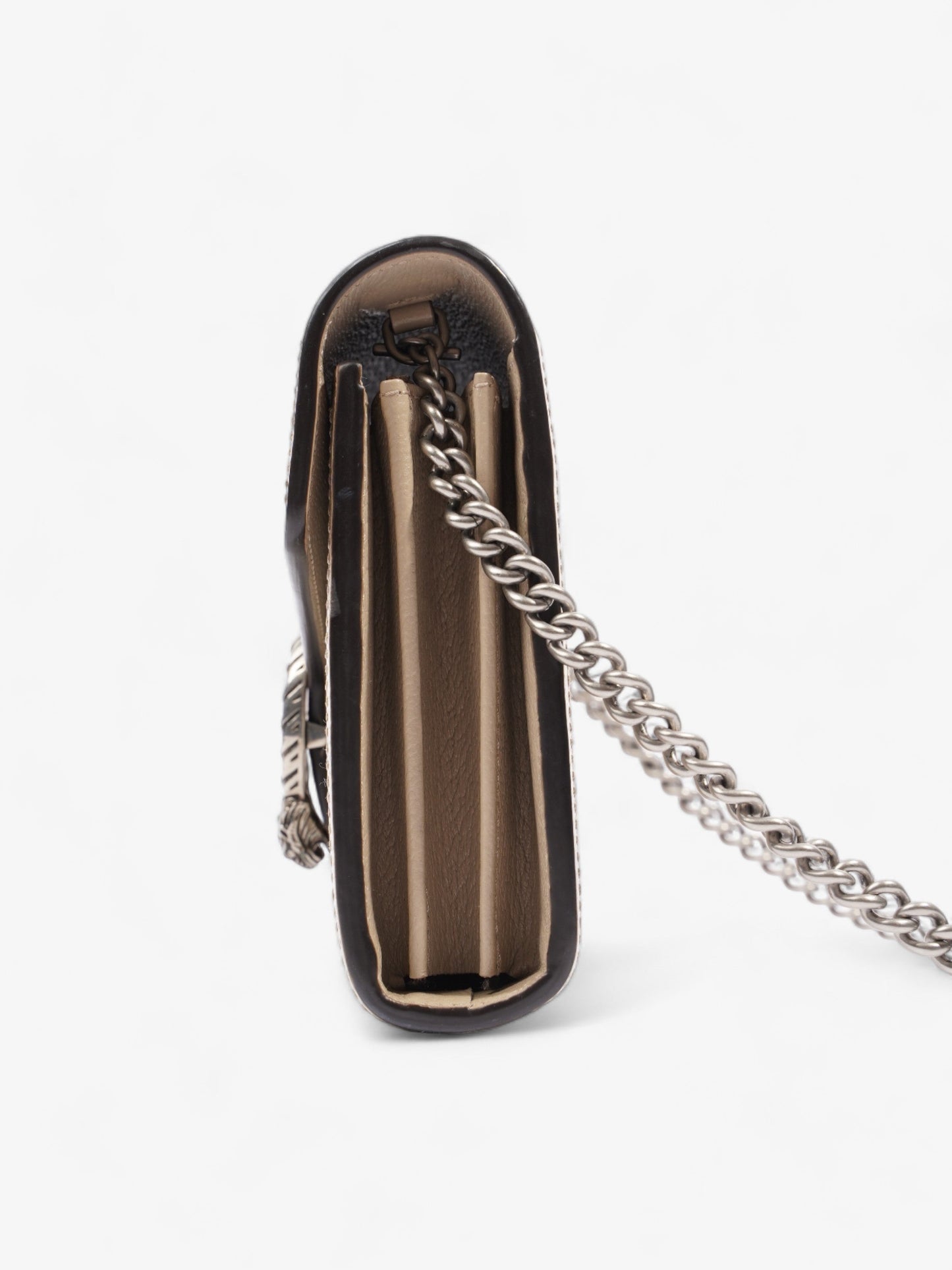 Gucci Dionysus Chain Wallet GG Supreme Coated Canvas