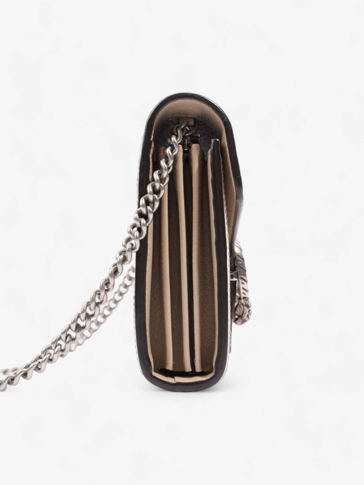Gucci Dionysus Chain Wallet GG Supreme Coated Canvas