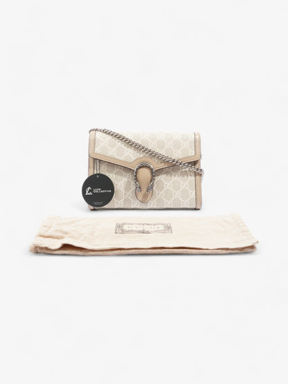 Gucci Dionysus Chain Wallet GG Supreme Coated Canvas