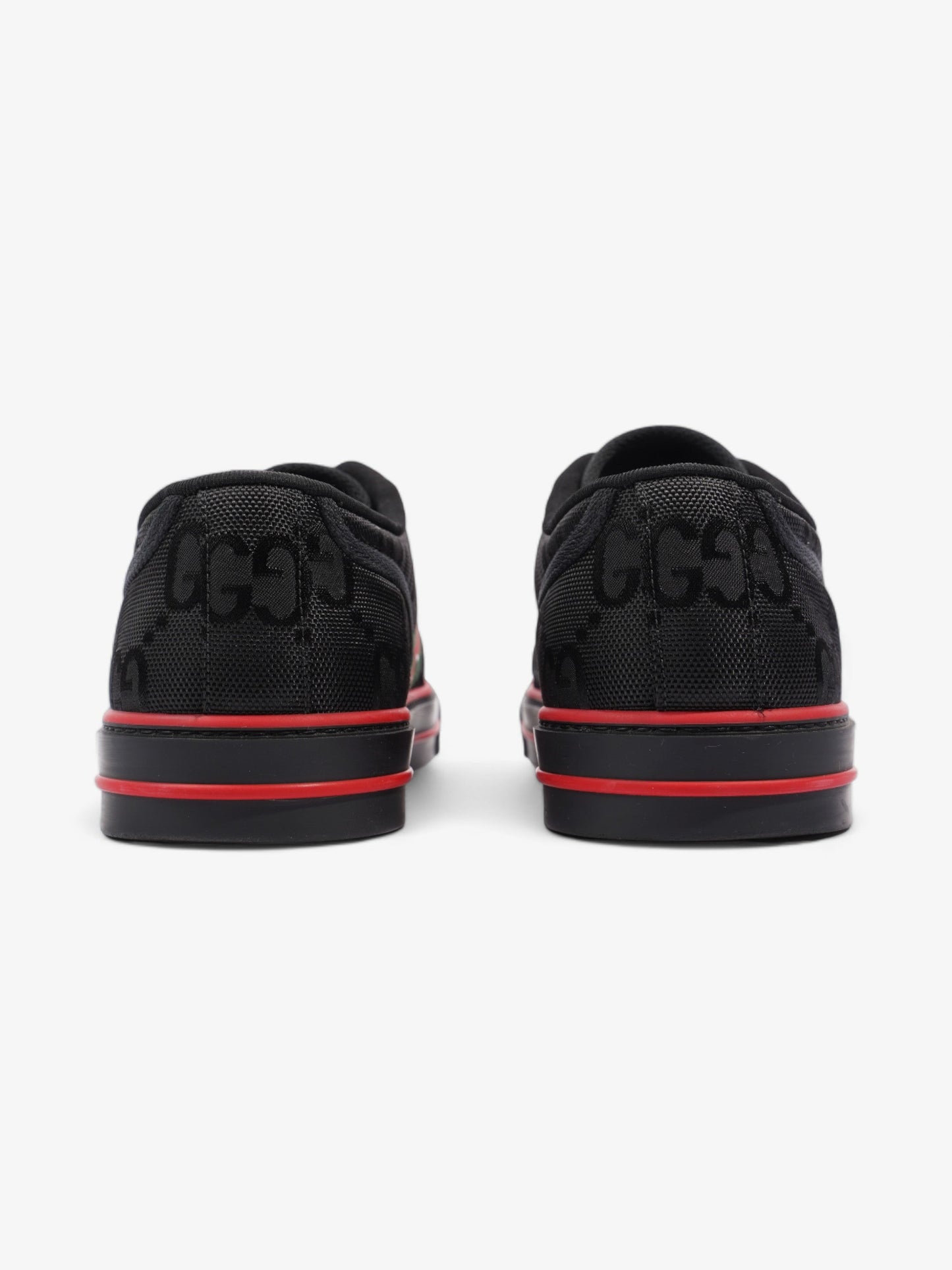 Gucci Off The Grid Sneakers Black / Red / Green Canvas EU 44 UK 10
