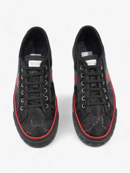 Gucci Off The Grid Sneakers Black / Red / Green Canvas EU 44 UK 10