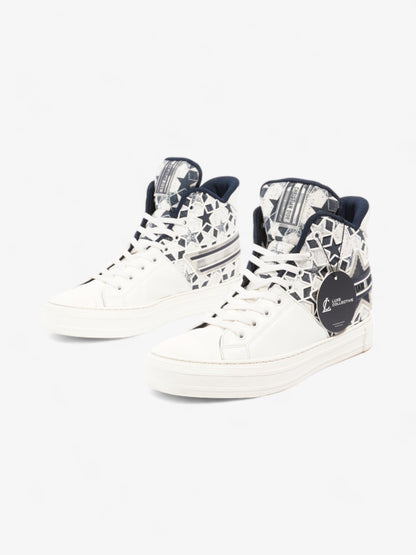 Christian Dior Walk'n'Dior Star Sneakers White / Navy Leather EU 41 UK 7