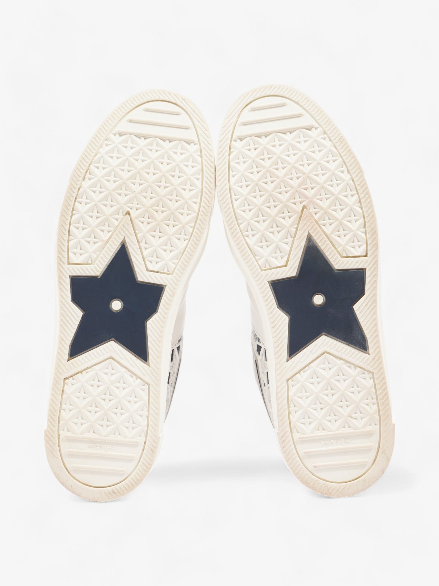 Christian Dior Walk'n'Dior Star Sneakers White / Navy Leather EU 41 UK 7