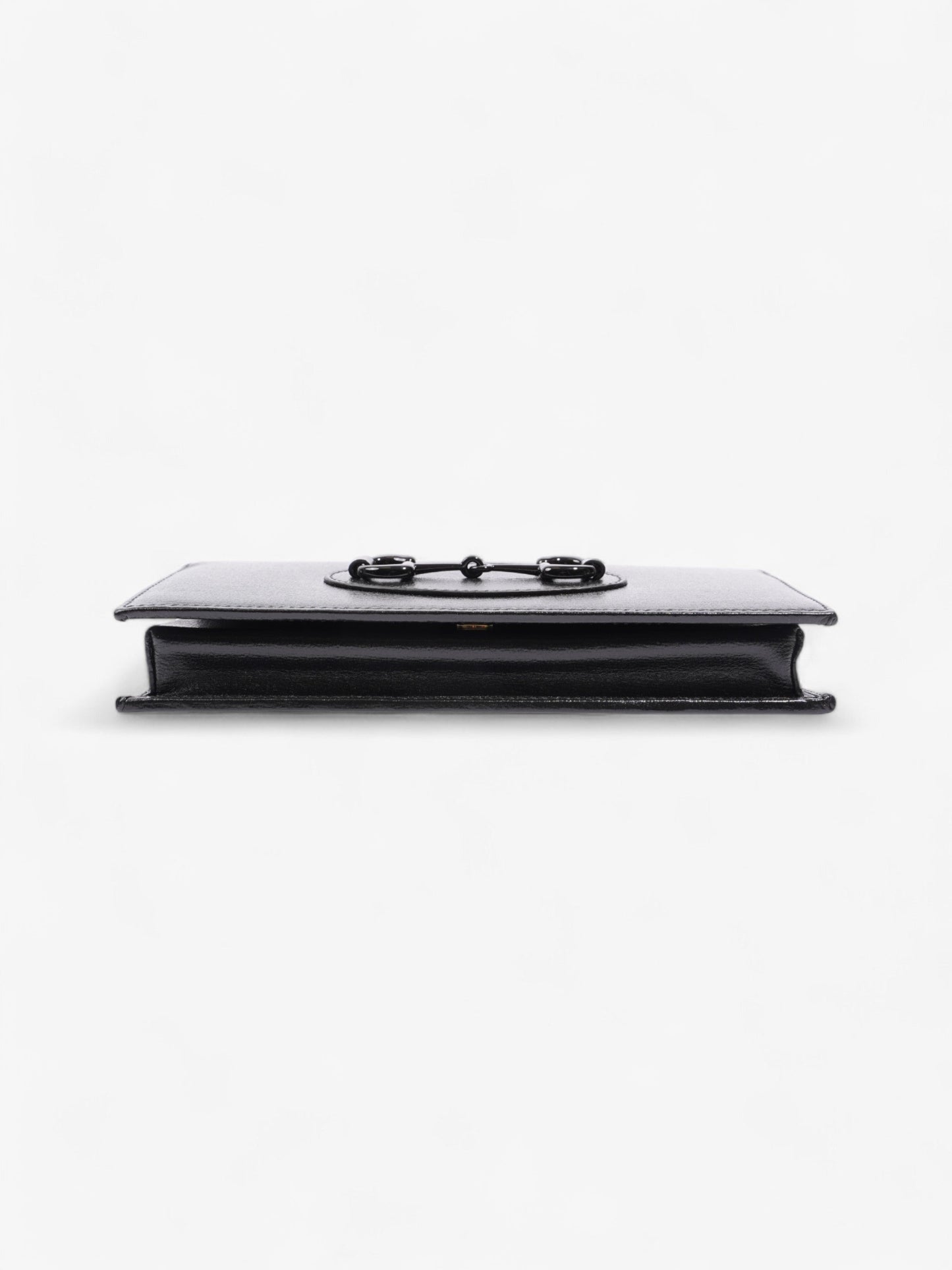 Gucci Horsebit 1955 Wallet on Chain Black Leather