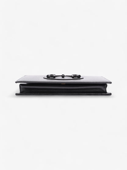 Gucci Horsebit 1955 Wallet on Chain Black Leather