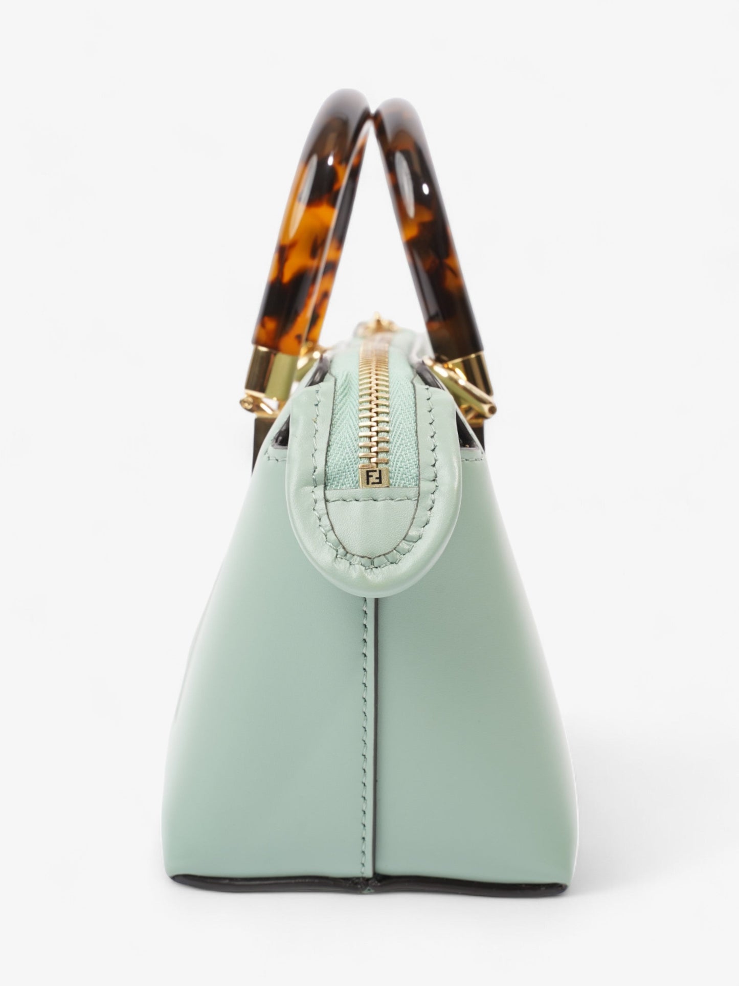 Fendi By The Way Light Green Leather Mini
