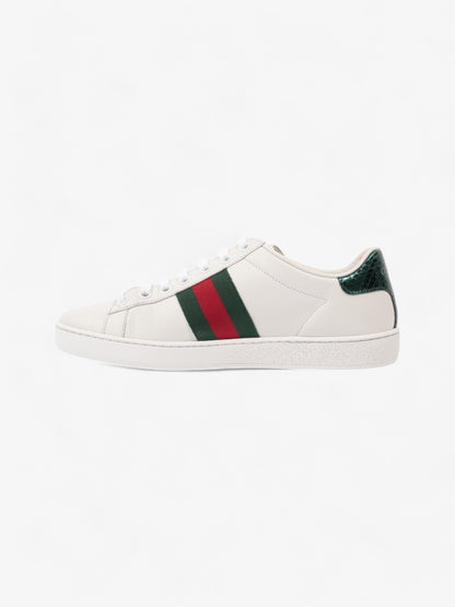 Gucci Ace Sneakers with Bee White / Red / Green Leather EU 35 UK 2
