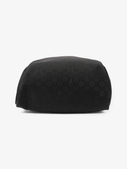 Gucci Double Zip Backpack Black GG Supreme Nylon