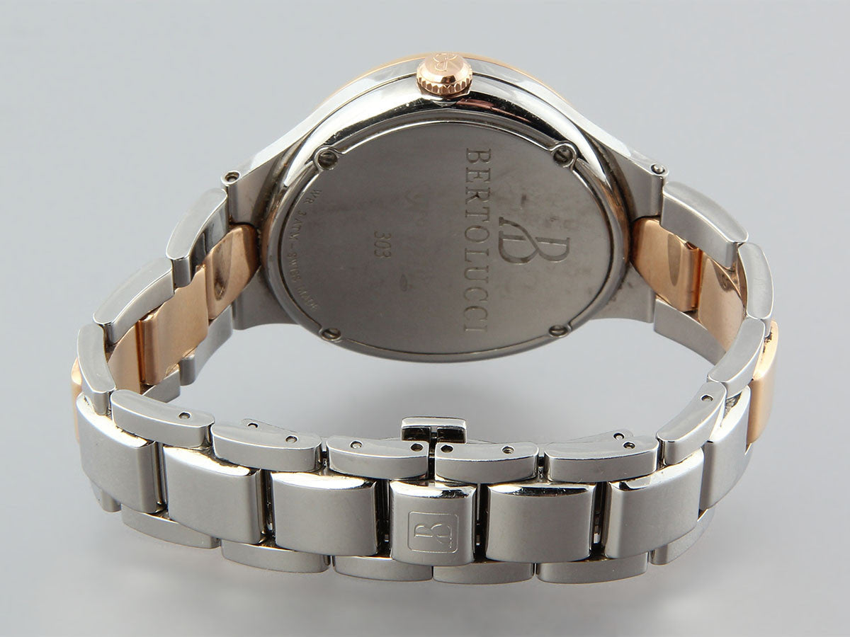 Bertolucci Two-Tone Serena Garbo Mid-Size Watch