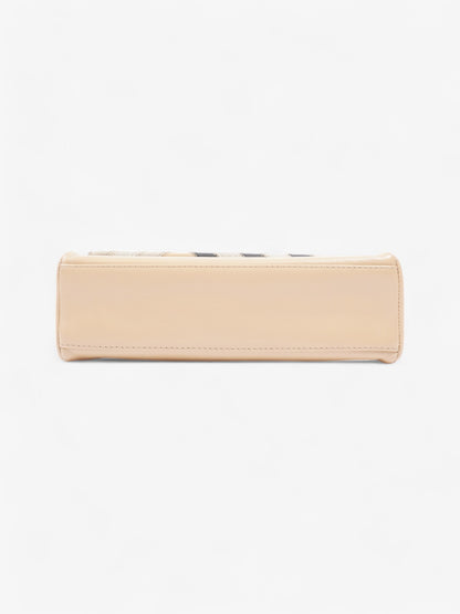 Burberry Shoulder Bag Beige / Red / Black Leather