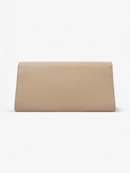 Saint Laurent Kate Monogram Clutch Beige Leather