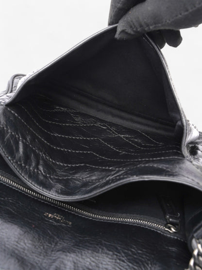 Saint Laurent Niki Black Leather Medium