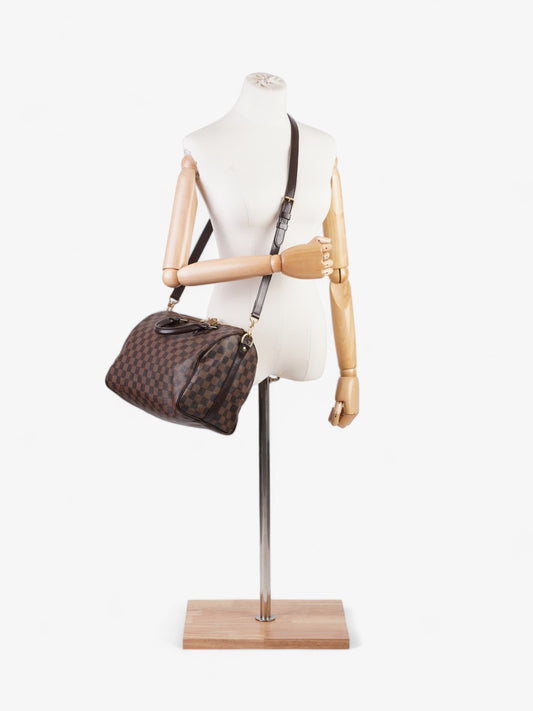 Louis Vuitton Speedy Bandoulière 30 Damier Ebene Coated Canvas