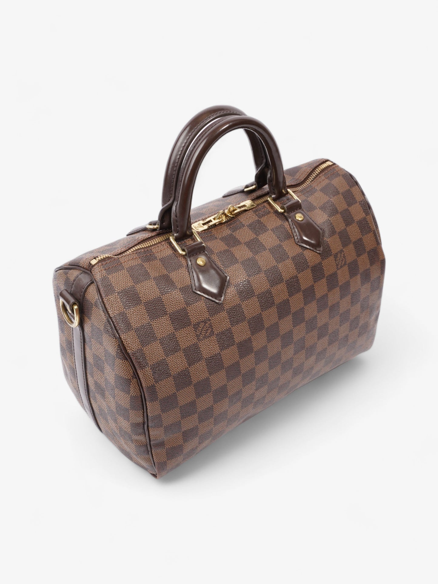 Louis Vuitton Speedy Bandoulière 30 Damier Ebene Coated Canvas