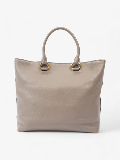 Prada Daino Grey Leather