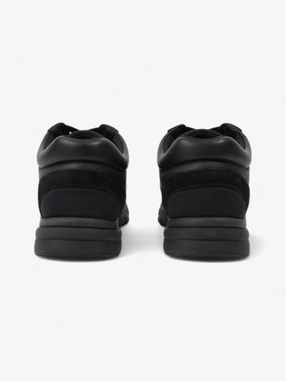 Chanel CC Logo Sneakers Black Suede EU 38 UK 5