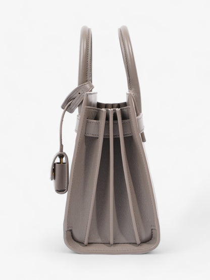 Saint Laurent Nano Sac De Jour Grey Leather