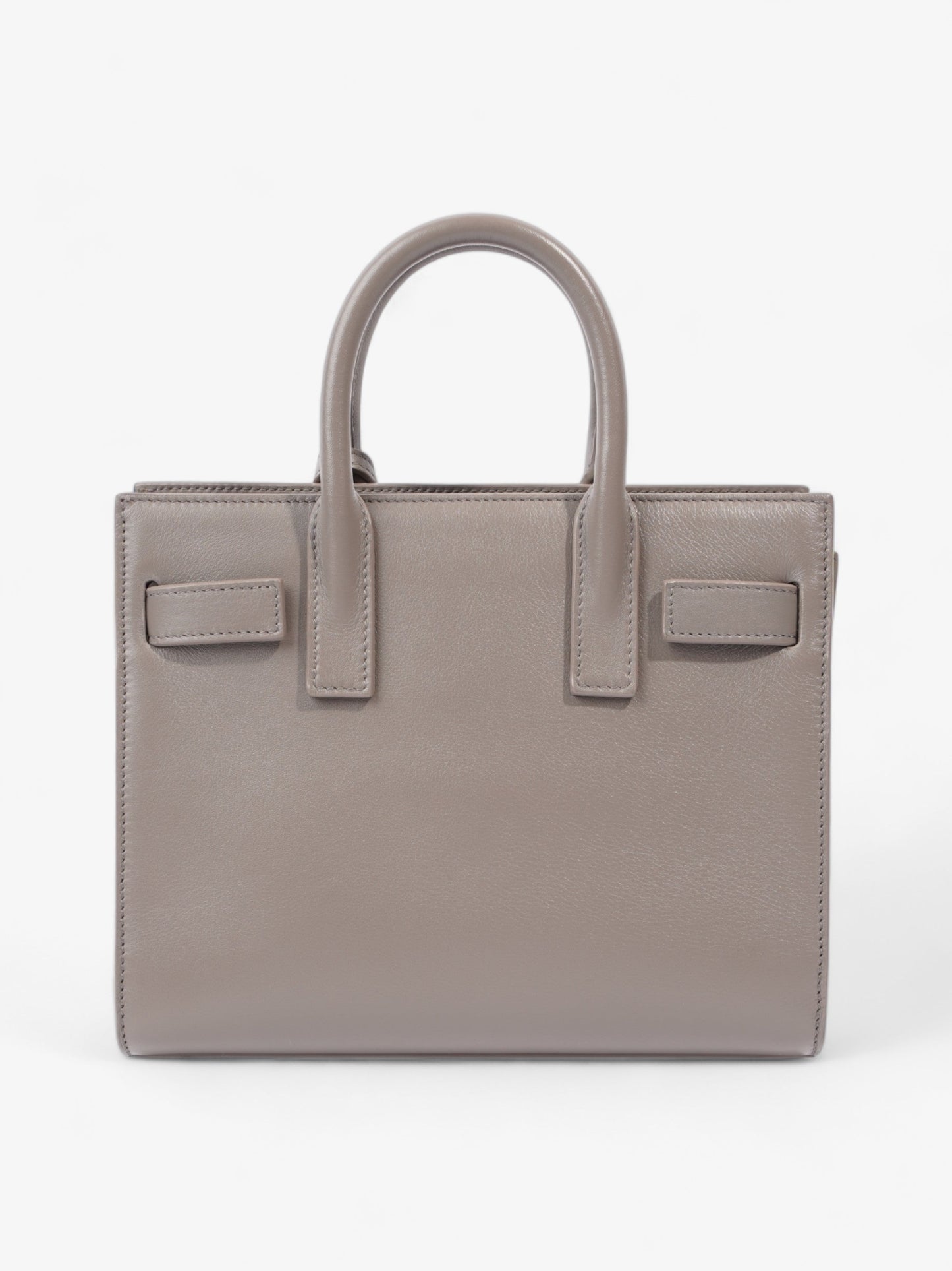 Saint Laurent Nano Sac De Jour Grey Leather