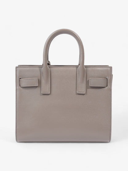 Saint Laurent Nano Sac De Jour Grey Leather