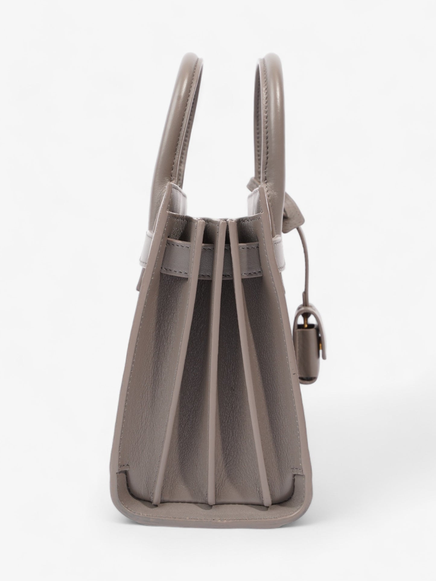 Saint Laurent Nano Sac De Jour Grey Leather