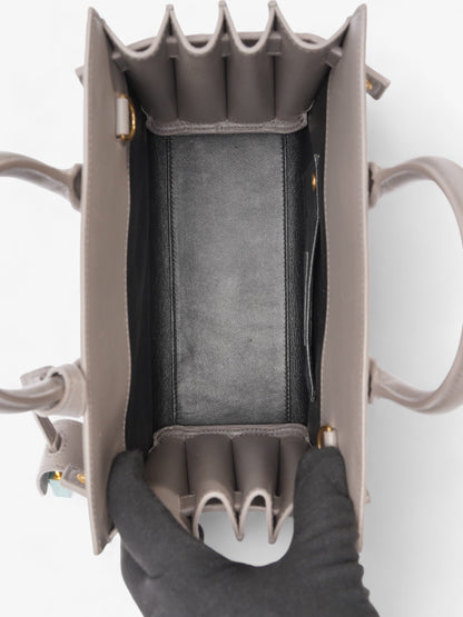 Saint Laurent Nano Sac De Jour Grey Leather