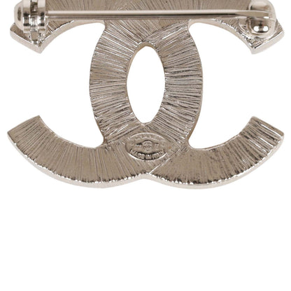 Chanel Crystal CC Brooch