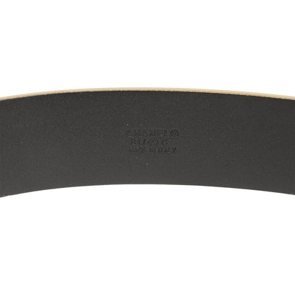 Chanel Dark Gold Metallic Leather Belt 75