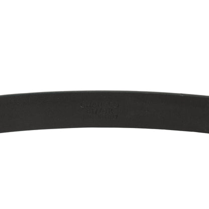 Chanel Black Metallic Patent Leather Belt 70