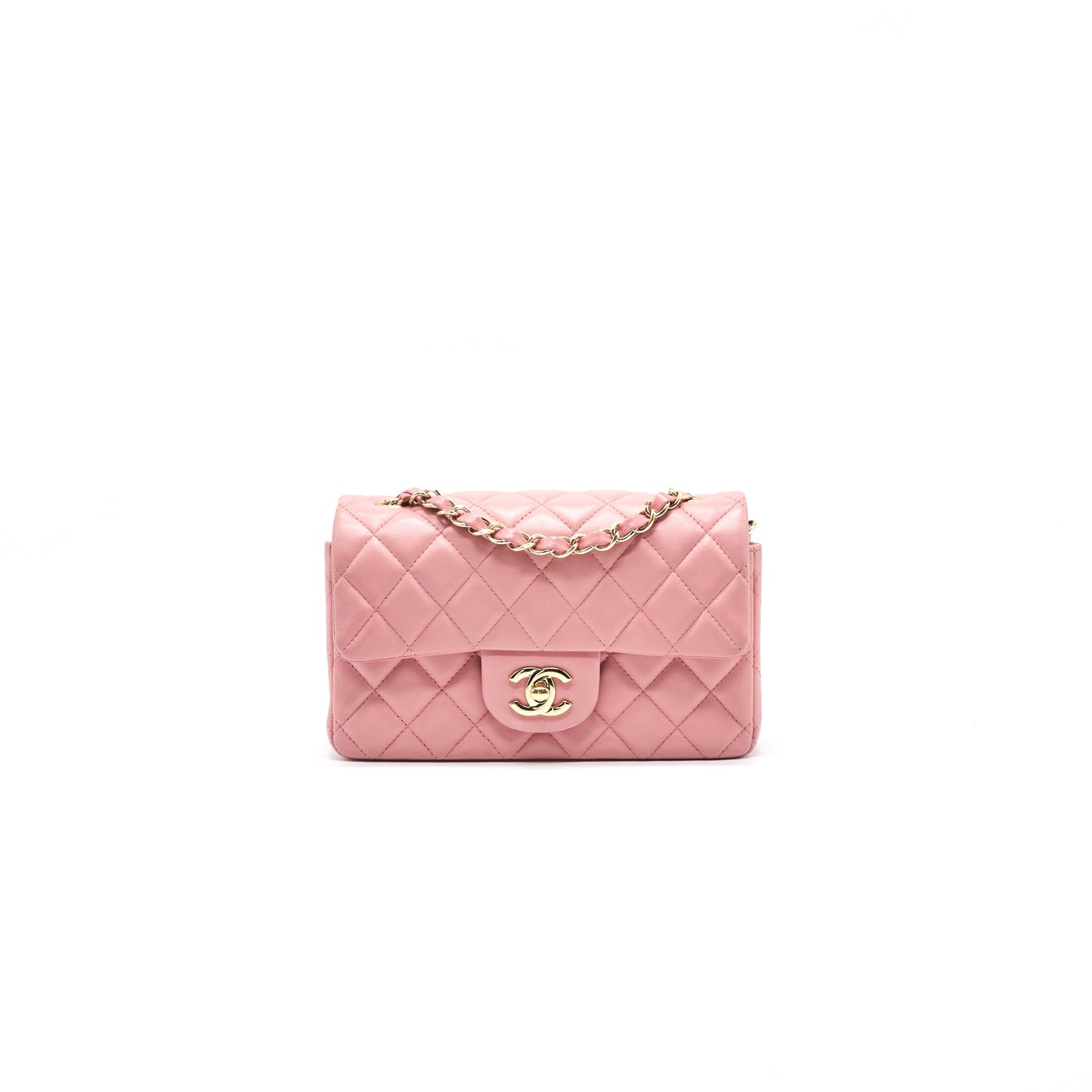 Chanel Mini Rectangular Light Pink L