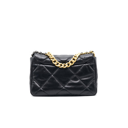 Chanel Large 19 Flap Bag Black
