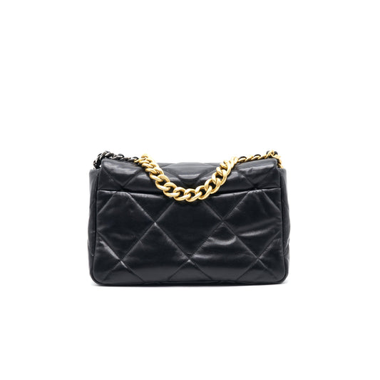Chanel Large 19 Flap Bag Black