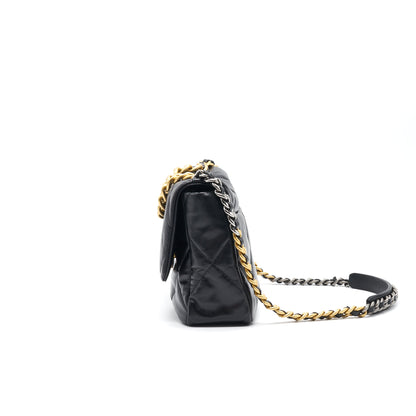 Chanel Large 19 Flap Bag Black