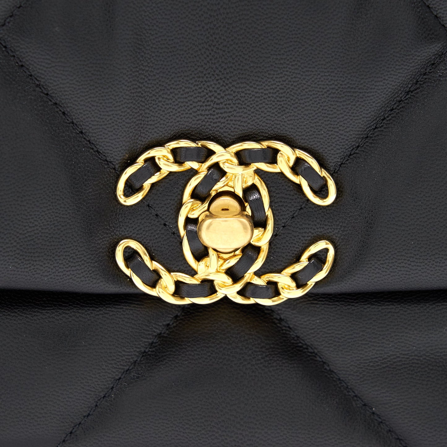 Chanel Large 19 Flap Bag Black