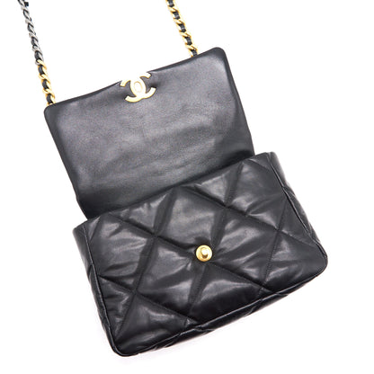 Chanel Large 19 Flap Bag Black
