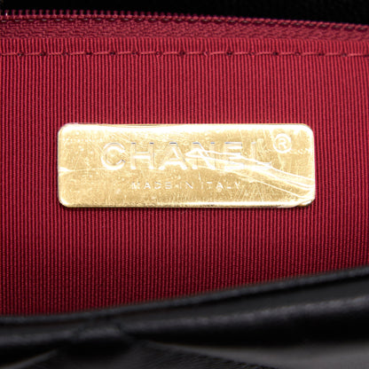 Chanel Large 19 Flap Bag Black