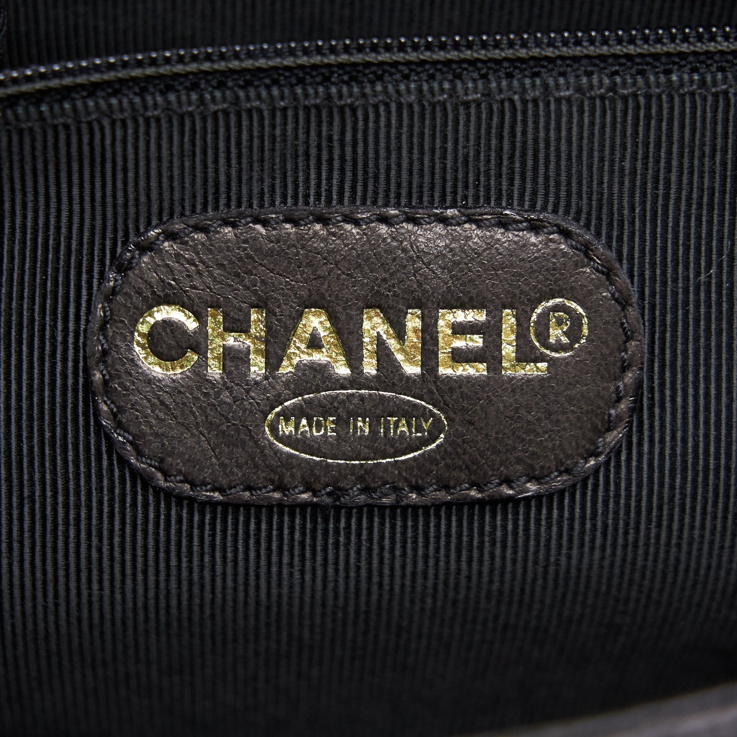 Chanel Cavier Shoulder Bag Black
