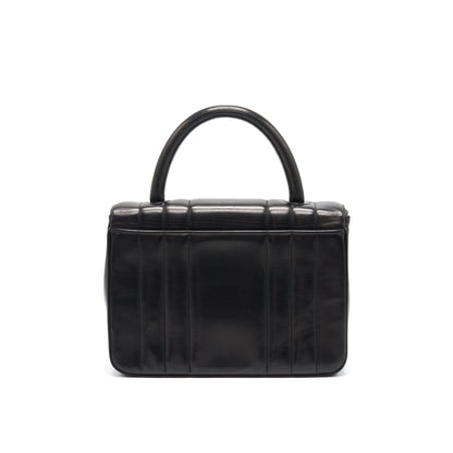 Chanel Vintage Lambskin Kelly Bag black