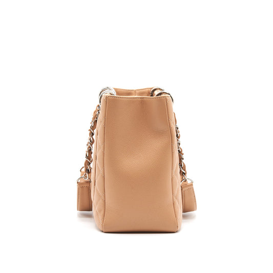 Chanel Grand Shopping Tote Dark Beige