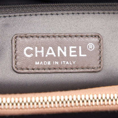 Chanel Grand Shopping Tote Dark Beige