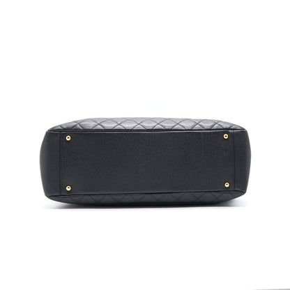 Chanel Caviar XL Grand Shopping Tote GST Black