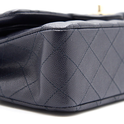 Chanel medium 25cm Classiccal double flap cavier Navy L year 2020