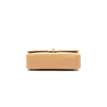 Chanel Medium Classic Flap Dark beige with
